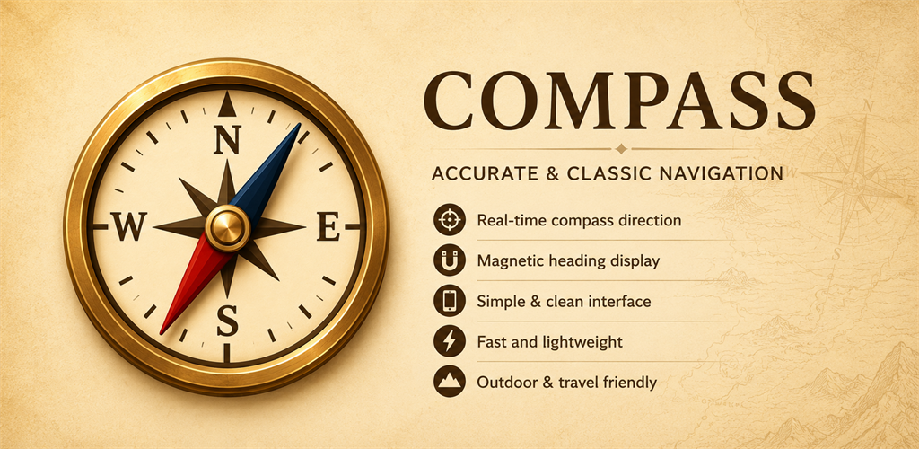 Compass feature graphic