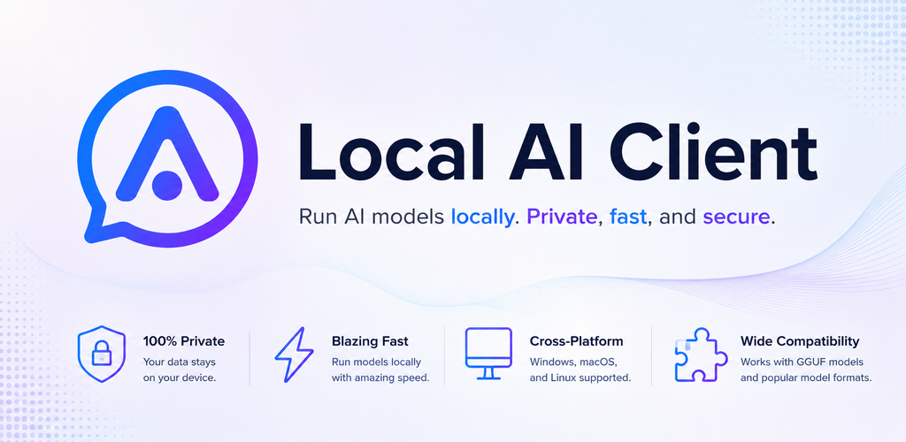 Local AI Client feature graphic