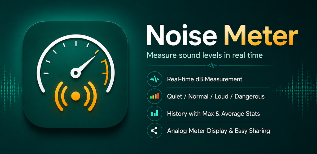 Noise Meter feature graphic
